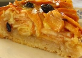 Przepis na szarlotkę na kruchym cieście