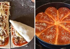Delikatne ciasto drożdżowe z mięsem: najlżejsze ciasto, pyszne nadzienie