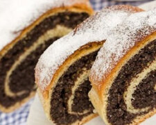 Strudel z makiem. Miękki, słodki, aromatyczny