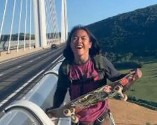 Skateboardzista skaczący z najwyższego mostu na świecie: wideo