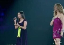 Celine dion zaprasza na scenę nastolatkę, żeby zaśpiewała dla swojej mamy. Jej głos zaskoczył samą gwiazdę