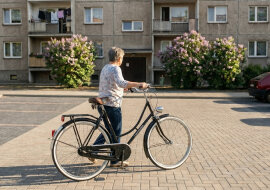 Miałam pięćdziesiąt osiem lat i nigdy nie wsiadłam na rower - w dzieciństwie się przewróciłam i od tamtej pory bałam się na niego patrzeć. Wnuk kupił mi rower na urodziny - byłam pewna, że zwariował