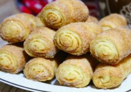 Smaczne a do tego bardzo chrupiące ciastka. Tylko z trzech składników