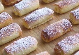 Domowe ciasteczka twarogowe z orzechami. Pycha