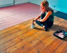 Dziewczyna w 6 dni zamieniła brzydki salon w luksusowy pokój