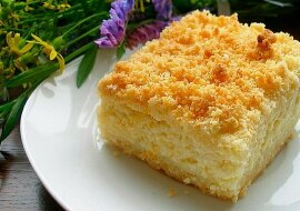 Wymieszałem, wsypałem i upiekłem - przepis na wiejskie ciasto twarogowe