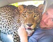 Facet zabrał lamparta z zoo i teraz mieszkają w tym samym mieszkaniu