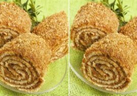 Rolada orzechowa do posiedzenia przy herbatce: sprawdzony przepis