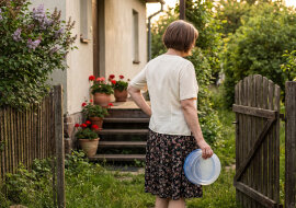 Mama po operacji leżała przy oknie, ja za parawanem obierałam jej gruszkę. Weszła siostra z mężem - nie zauważyli mnie i szeptem ustalali, że obiady wożą mamie "do zimy, aż przepisze dom, potem niech się Krysia martwi"