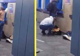 Mężczyzna o dobrym sercu oddał koszulę psu, który trząsł się z zimna