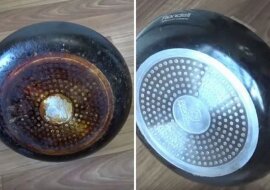 Najlepszy sposób na usunięcie przypalonych zabrudzeń z patelni — będzie lśniła jak nowa!