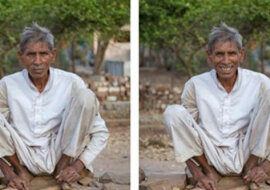 Fotograf wykonuje portrety nieznajomych i pokazuje, jak uśmiech zmienia człowieka
