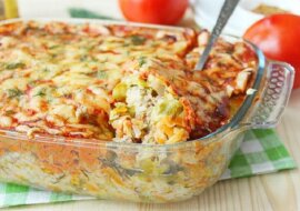 Zapiekanka gołąbkowa. Jest bardziej smaczna niż gołąbki