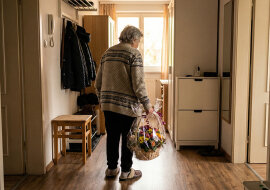 Trzydzieści lat pracowałam w fabryce, żeby dzieci miały lepiej. Na moje siedemdziesiąte urodziny złożyli się na kosz kwiatów z dostawą