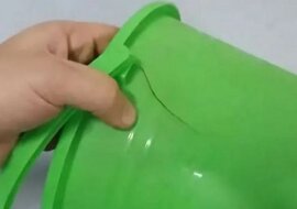 Tania sztuczka – jak naprawić pęknięcie w plastikowym wiadrze