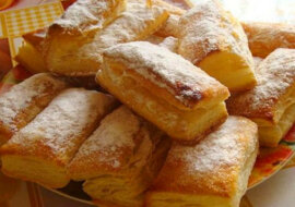 Warstwowe języczki „Piątkowe”. Rumiane i słodkie