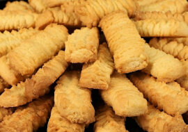 Kruche ciasteczka z maszynki do mięsa. Łagodne i kruche