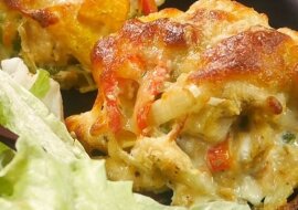 Kotleciki z kurczakiem i warzywami. Nie spodziewałam się, że będą aż tak smaczne