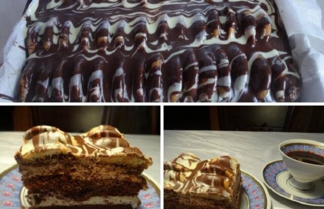 Ciasto o nazwie “Góra lodowa” nie tylko ładnie się prezentuje, ale również jest bardzo smaczne