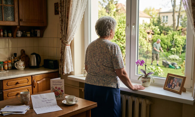 Kiedy córka się rozwodziła, kazała mi "zapomnieć o Grześku". Grzesiek i tak co sobotę kosi mi trawę, w zimie odśnieża podjazd, a na Wielkanoc przyjeżdża z wnukami. Córka dzwoni na imieniny