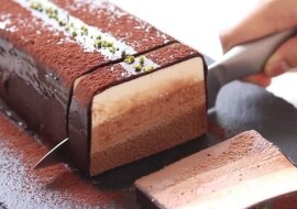 Przepyszny czekoladowy cziskejk bez pieczenia