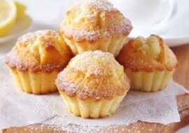 Delikatne muffinki bananowo-cytrynowe. Pycha