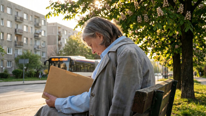 Córka zaprosiła mnie na obiad pierwszy raz od dwóch lat. Upiekłam szarlotkę, włożyłam tę bluzkę, którą lubi. Po deserze córka położyła przede mną teczkę i powiedziała, mamo posłuchaj zanim się zdenerwujesz