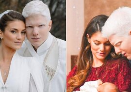 Jak wygląda dziecko tej wspaniałej pary: albinos Bera Ivanishvili i jego żona Nanuka Gudavadze