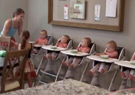 Ponad 16 milionów wyświetleń! Życie z pięcioraczkami: trudne, ale radosne