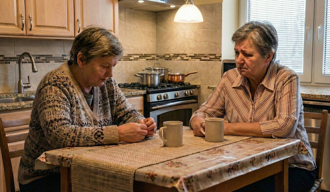 Sąsiadka, z którą piłam kawę co tydzień od dziesięciu lat, nagle przestała otwierać drzwi. Dowiedziałam się dlaczego dopiero na zebraniu wspólnoty