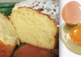 „Słoneczne” ciasto waniliowe na kefirze. Palce lizać