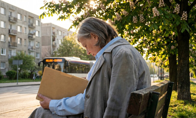 Córka zaprosiła mnie na obiad pierwszy raz od dwóch lat. Upiekłam szarlotkę, włożyłam tę bluzkę, którą lubi. Po deserze córka położyła przede mną teczkę i powiedziała, mamo posłuchaj zanim się zdenerwujesz