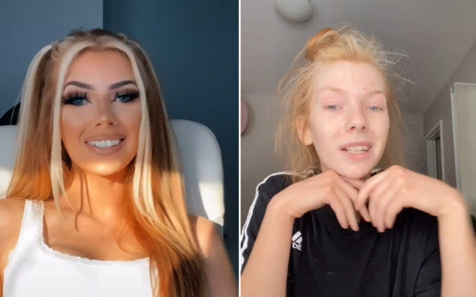 8 dziewczyn z TikTok pokazało się przed i po makijażu