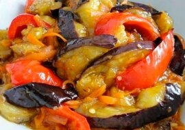 Lekka przekąska – bakłażan w słodko-kwaśnym sosie