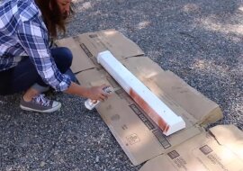 Po zobaczeniu tych zdjęć, biegnę do sklepu po rynnę. W życiu nie wpadłbym na lepszy pomysł