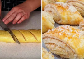 W miarę słodkie, kruche ciasteczka: po prostu zroluj i pokrój