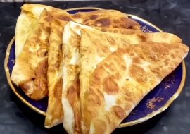 Śniadanie z lawaszu według przepisu gospodyni z Armenii