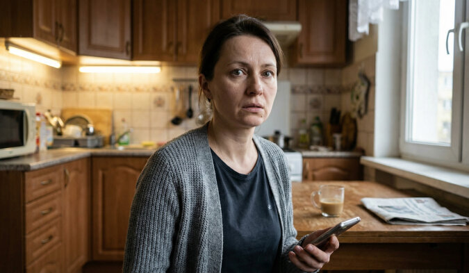 Wzięłam jego telefon, bo dzwonił "szef". W słuchawce odezwał się kobiecy głos, którego nigdy wcześniej nie słyszałam