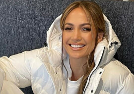 Olśniewający wizerunek Jennifer Lopez w czerwonej szmince
