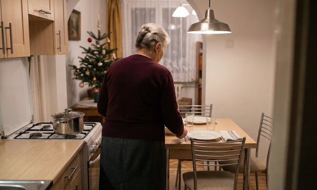 Syn zadzwonił w Wigilię i powiedział, że w tym roku spędzą święta u teściów. Nakryłam stół dla jednej osoby i usiadłam. Wtedy zadzwonił dzwonek do drzwi