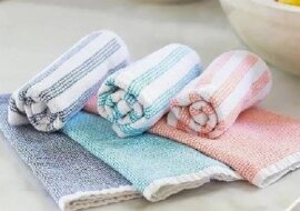 Jak łatwo wyprać ręczniki kuchenne i serwetki