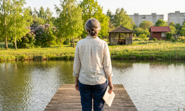 Siostra zaproponowała, żebyśmy razem kupiły działkę nad jeziorem. Ja dałam swoją połowę od razu, ona miała dopłacić w ratach. Po dwóch ratach przestała. Działka jest na nas obie
