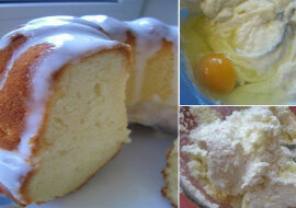 Keks twarogowy. Bardzo szybki i łatwy w przygotowaniu deser