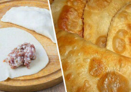 Idealne czebureki. Ciasto jest miękkie i smaczne