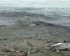 Rybacy uchwycili na wideo zbliżającą się falę tsunami