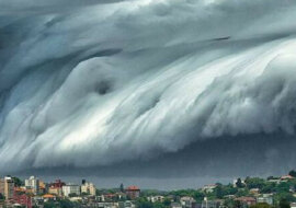 Australijczycy stali się świadkami niezwykłych chmur