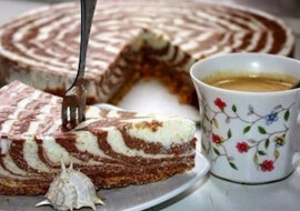 Tort twarogowy bez pieczenia. Delikatny, smaczny i aromatyczny