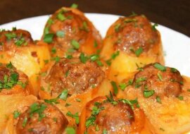 Ziemniaki z farszem. Smaczny i sycący obiad