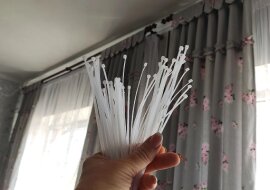 Co zrobić, jeśli firanki są za krótkie. Pokazuję, jak przedłużam zasłony prostym sposobem bez szycia