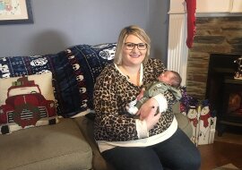 Kobieta dowiedziała się, że jest w ciąży 9 dni przed urodzeniem dziecka